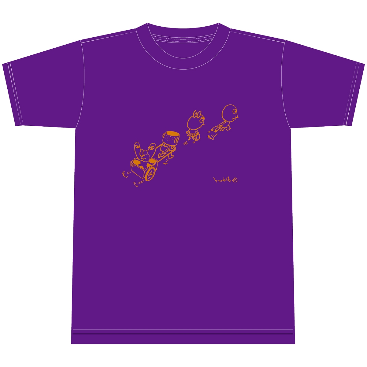 ツーツーウラウラツーTシャツ【パープル】 | TAISUKE SHOP
