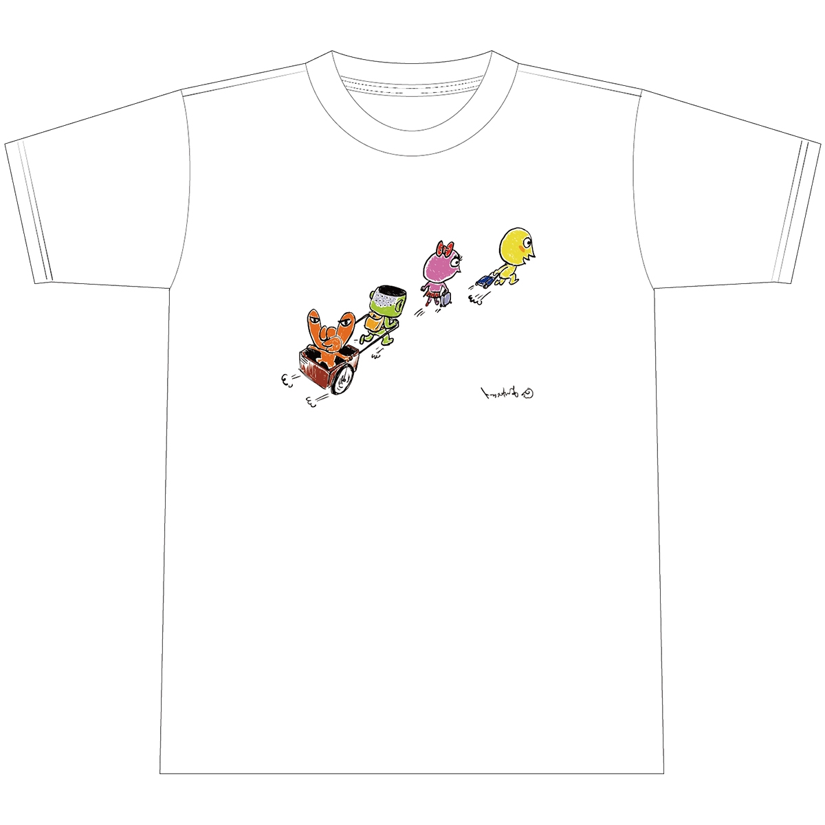 ツーツーウラウラツーTシャツ【ホワイト】 | TAISUKE SHOP